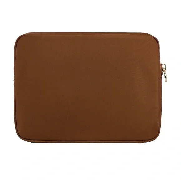 Stoney clover lane chocolate brown large homecoming pouch travel - Picture 2 of 3